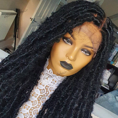 Distressed Faux locs