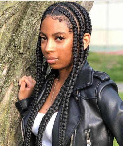 Pop Smoke Braided Wig