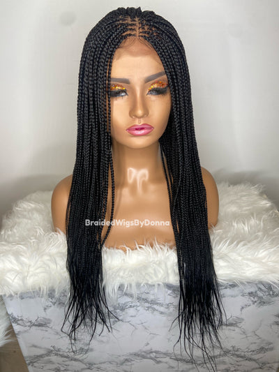 Naomi Small Knotless Box Braids  Wig