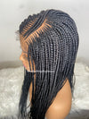 Farah Cornrow Box braids wig