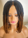 Joanna Box Braids Bob wig