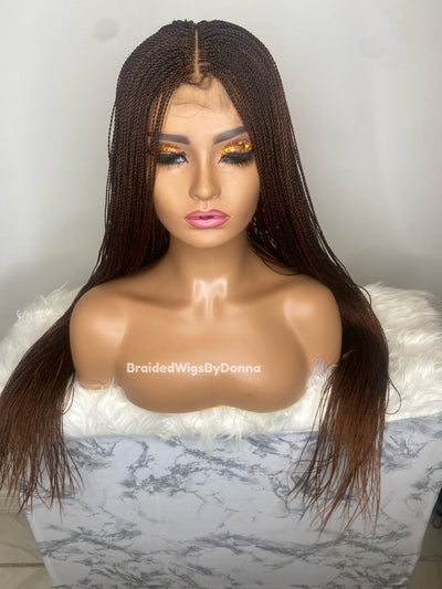 " Sugar" extra small Micro Braid Twist Wig