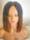 Joanna Box Braids Bob wig