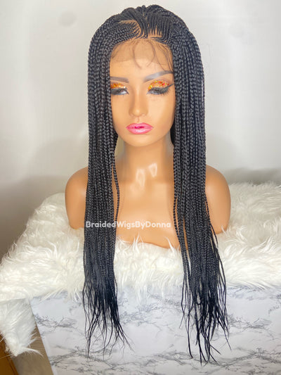 Ciara Cornrow Box Braid Wig