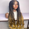 Monica Knotless Braid Spanish curls Wig