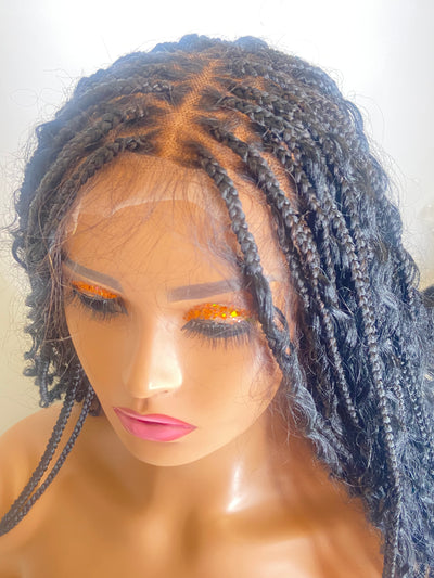 Gina Goddess Knotless Braids Wig