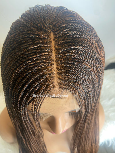 " Sugar" extra small Micro Braid Twist Wig