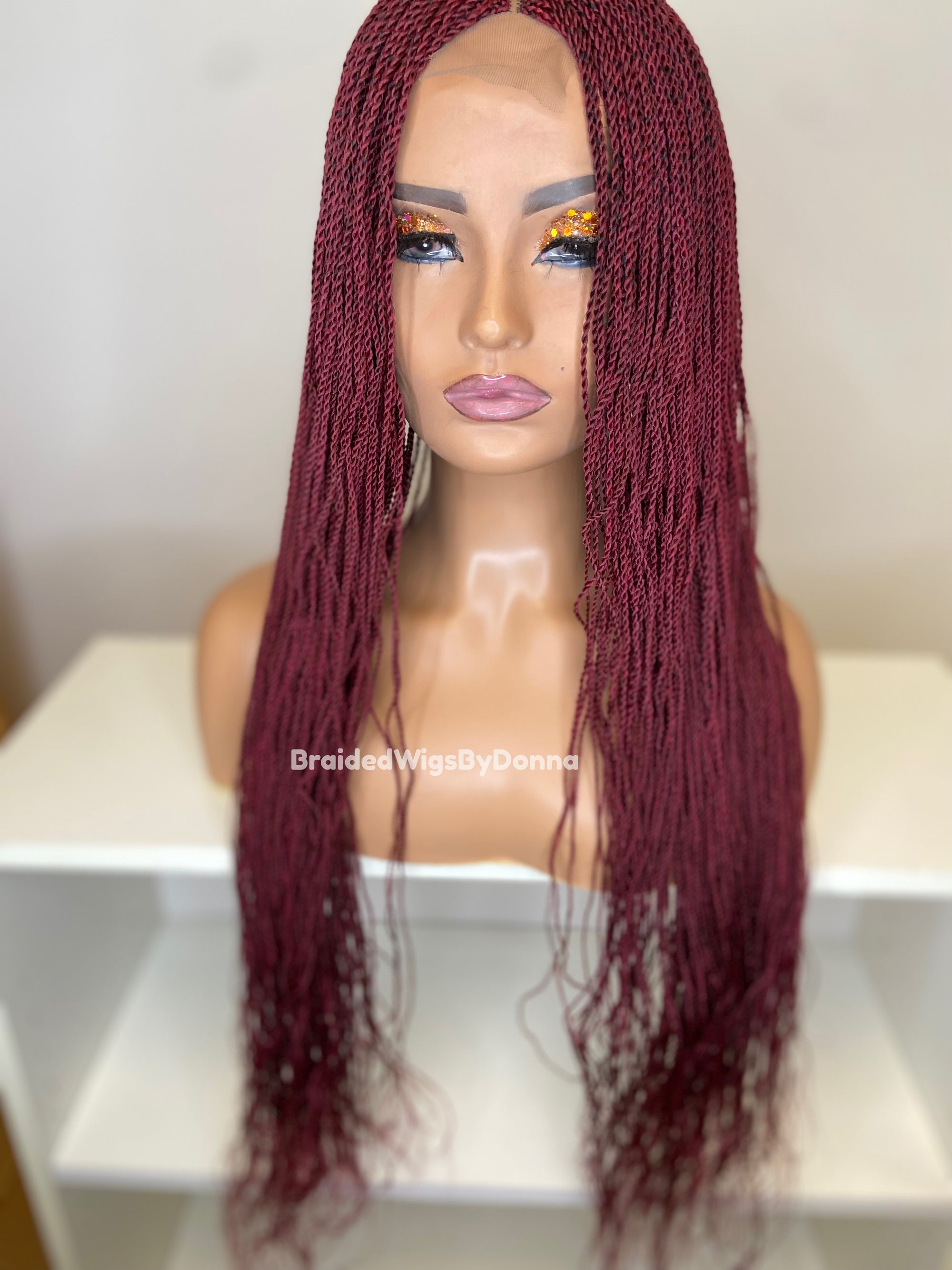 Sugar extra small Micro Braid Twist Wig - BraidedWigsByDonna