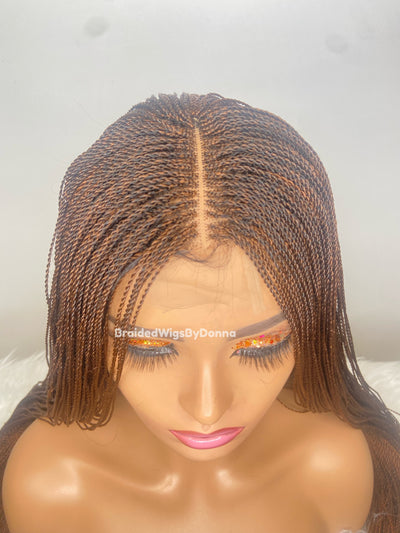 " Sugar" extra small Micro Braid Twist Wig