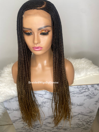 Joy c-cut cornrow braided wig