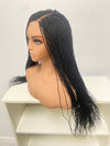 Janet 28 inch Micro twist braided Wig