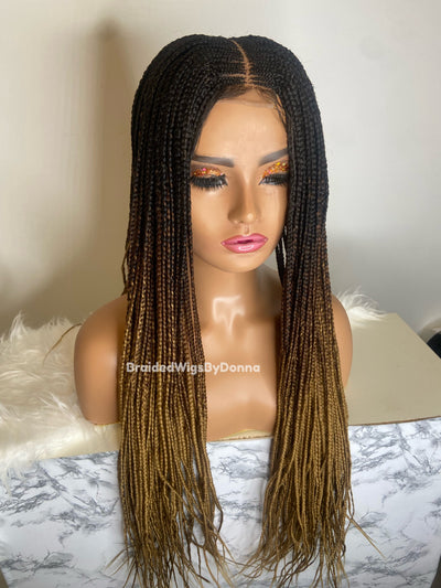 Joy c-cut cornrow braided wig