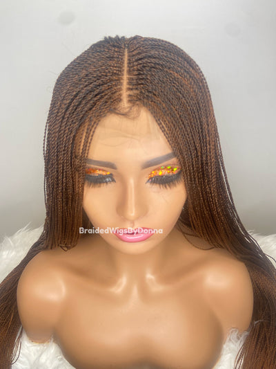 " Sugar" extra small Micro Braid Twist Wig