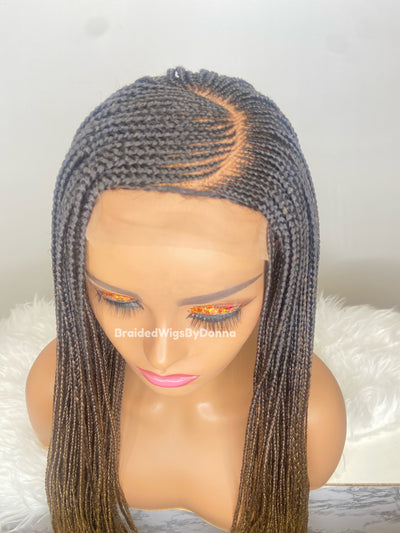 Joy c-cut cornrow braided wig