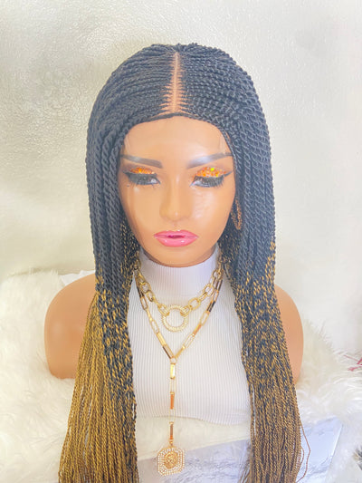 Toya rope twist braided wig