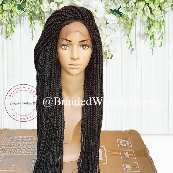 Bella Box braided wig (lace frontal)